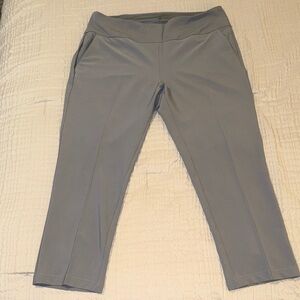 Adidas Light Gray Athletic Pants